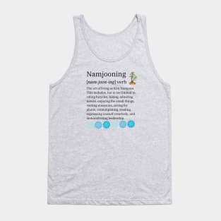 Namjooning - RM of BTS - Indigo - bicycling flowers plants for ARMY Tank Top